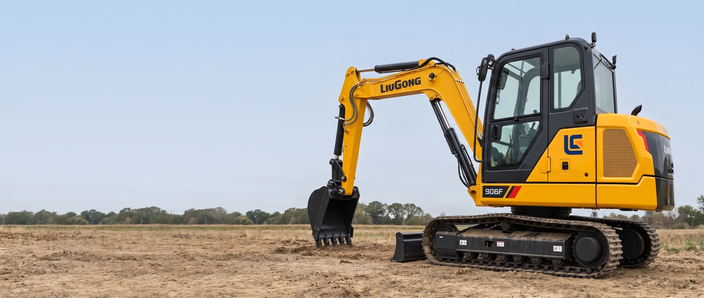 LiuGong 906F compact hydraulic excavator
