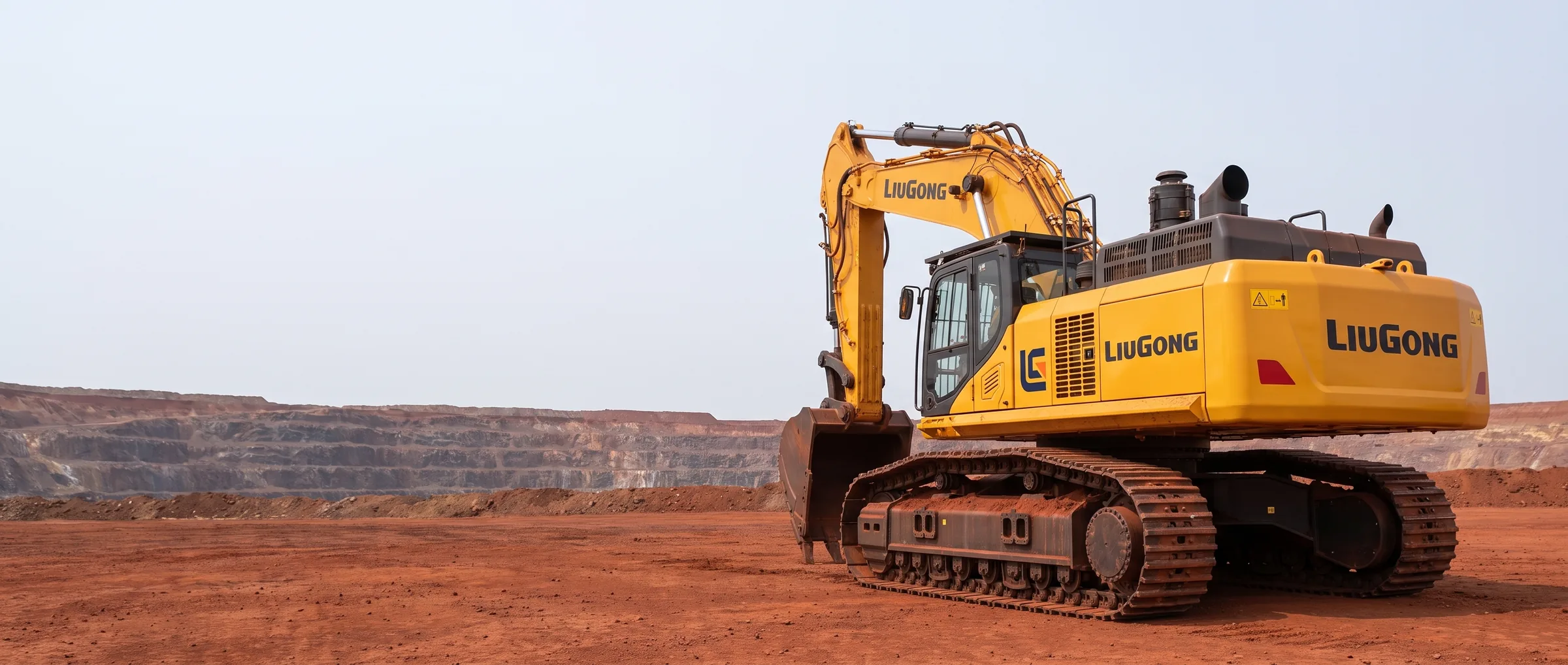 Escavadeira hidráulica de mineração LiuGong 975EHD