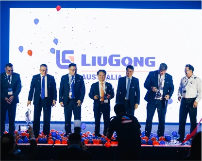 A inauguração da LiuGong Austrália